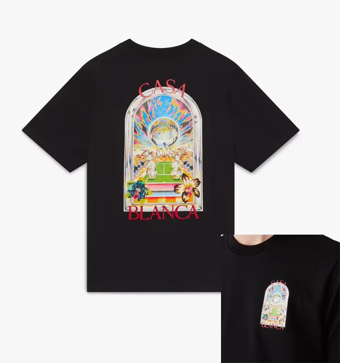 French Streetwear Brand - Nova Camiseta Gráfica de Algodão Clássica