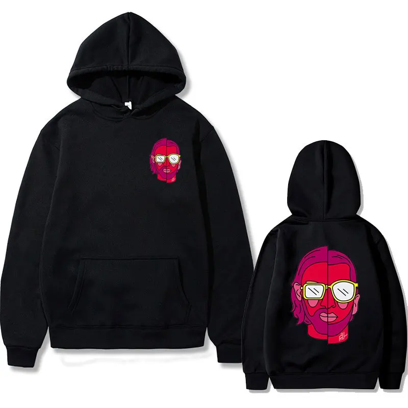 French Streetwear Brand - Moletom com capuz dupla face para