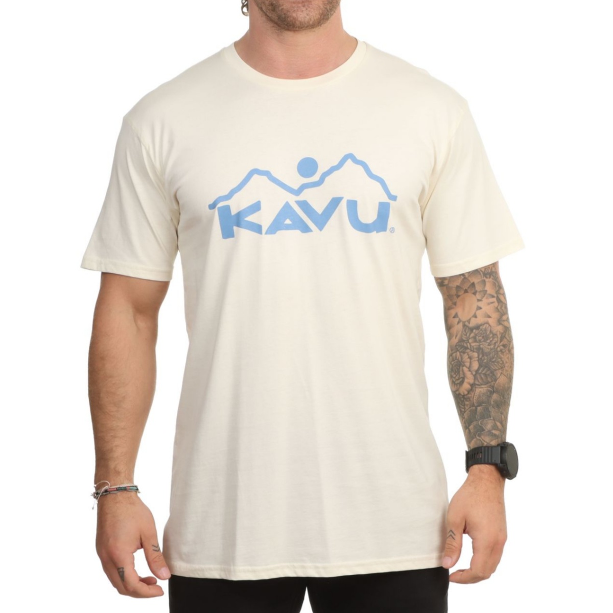 Streetwear Brand With Mountain Logo - Camiseta Vintage com Logo de Montanha,