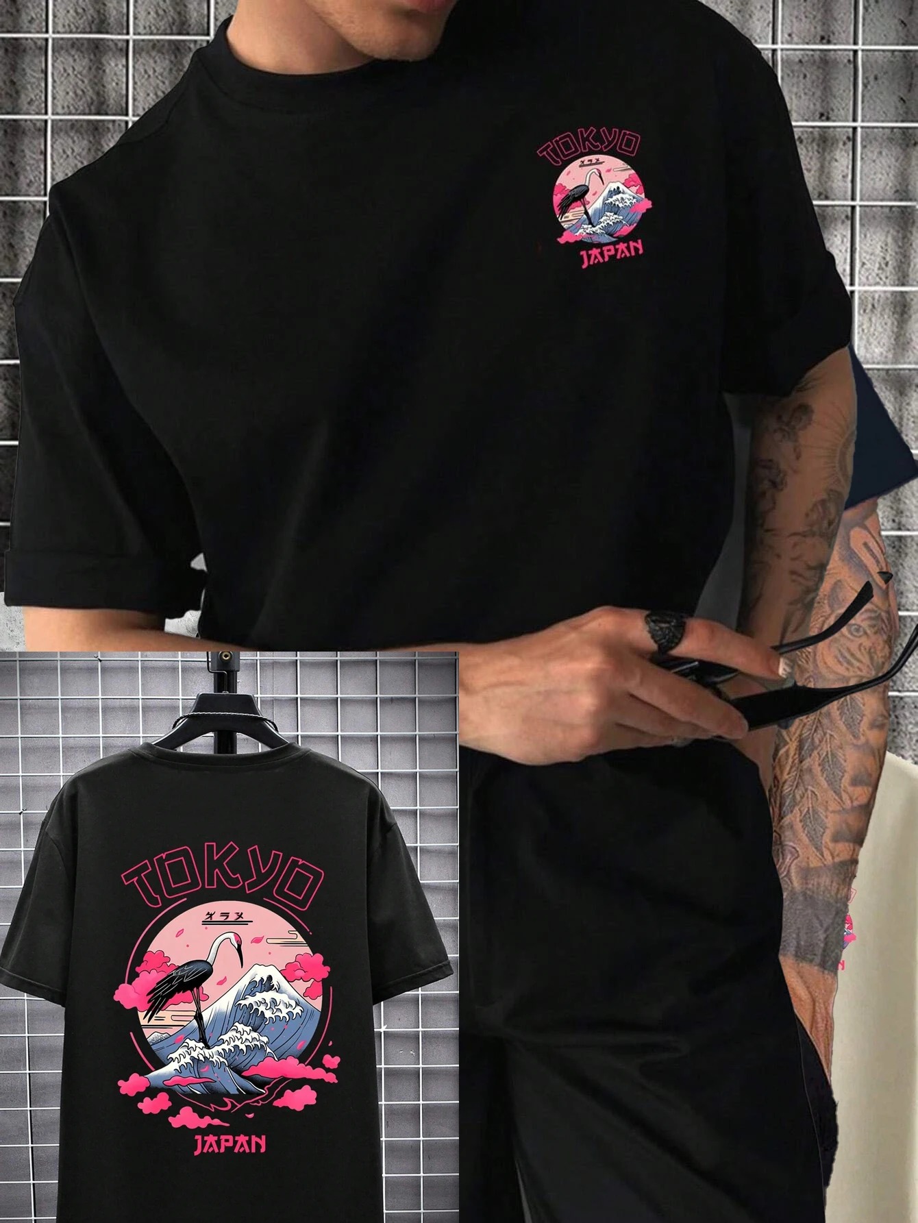 Brand Streetwear Tokyo - Tóquio camiseta marca de luxo moda