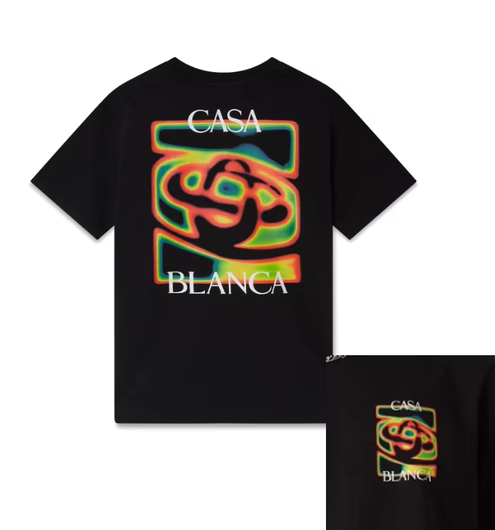 French Streetwear Brand - Camiseta Clássica de Algodão com Estampa