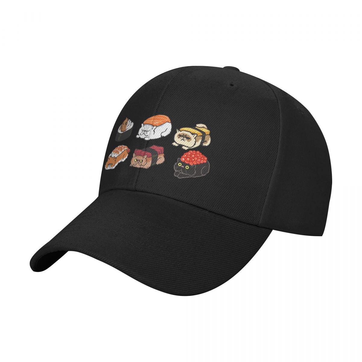 Streetwear Brand Cat - Sushi gato persa boné de beisebol