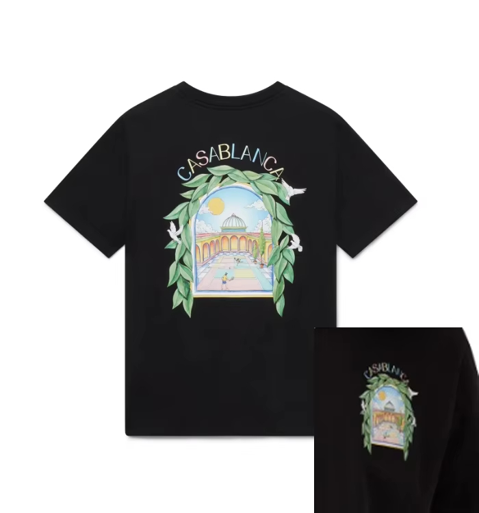 French Streetwear Brand - Nova Camiseta Clássica de Algodão com