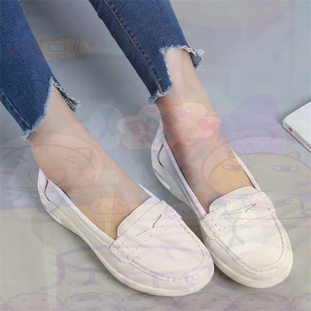 Streetwear Brand Global - Macio deslizamento-em das mulheres sapatos de