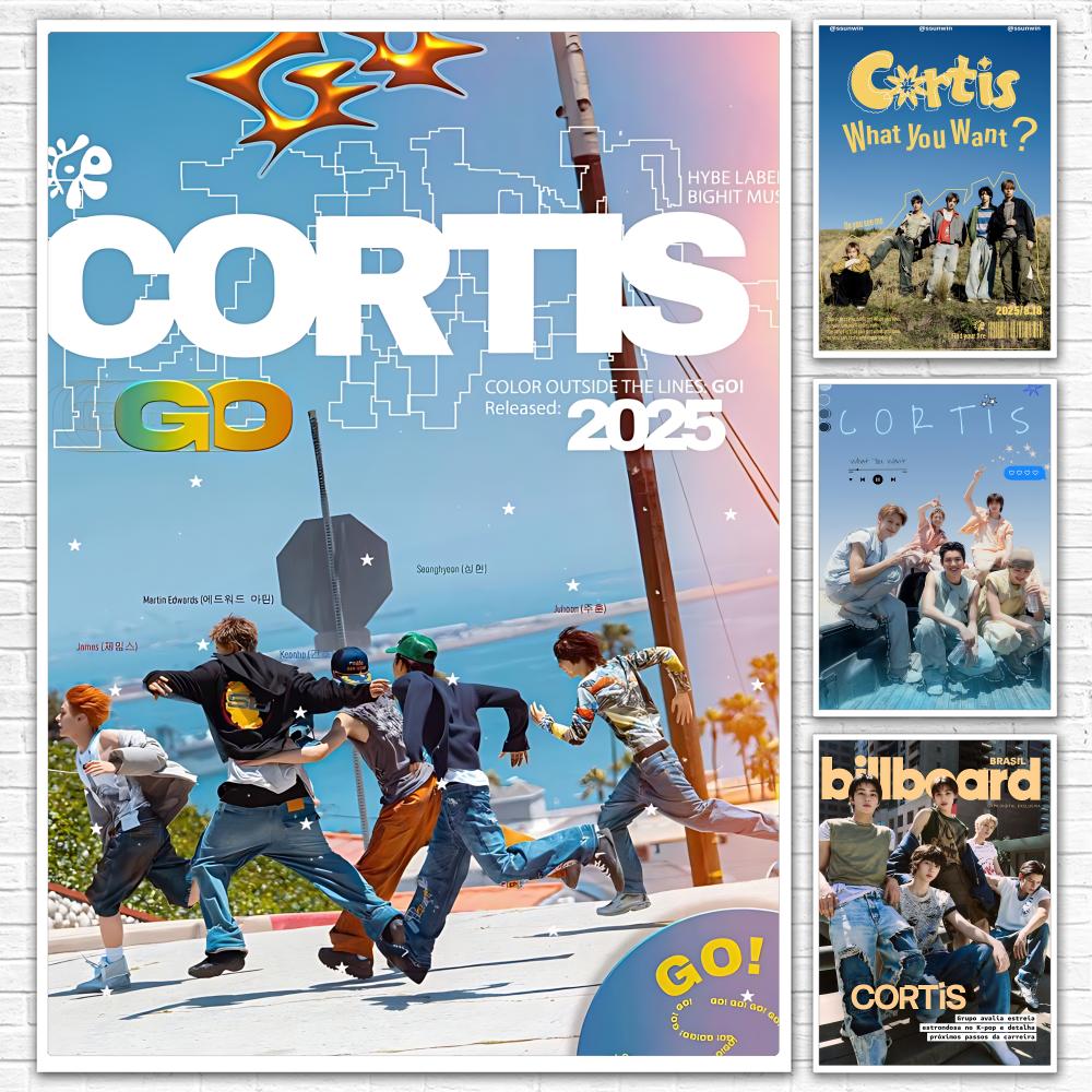 Streetwear Brand Poster - Pôster da marca de streetwear C-CORTIS,