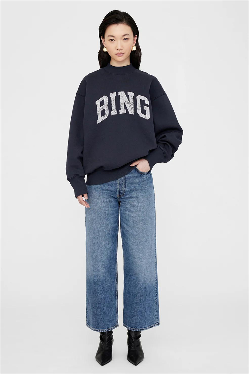 Moletom Feminino de Gola Alta  - Streetwear Brands 2026 avaliação e preço