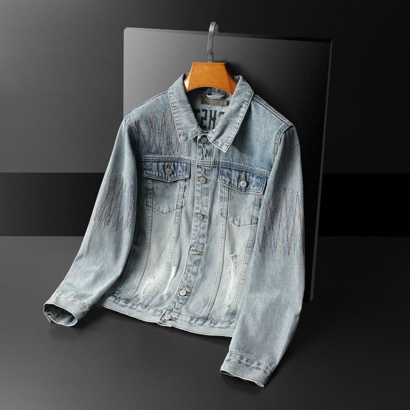 Marca vintage lavado denim jaq - Streetwear High End Brand avaliação e preço