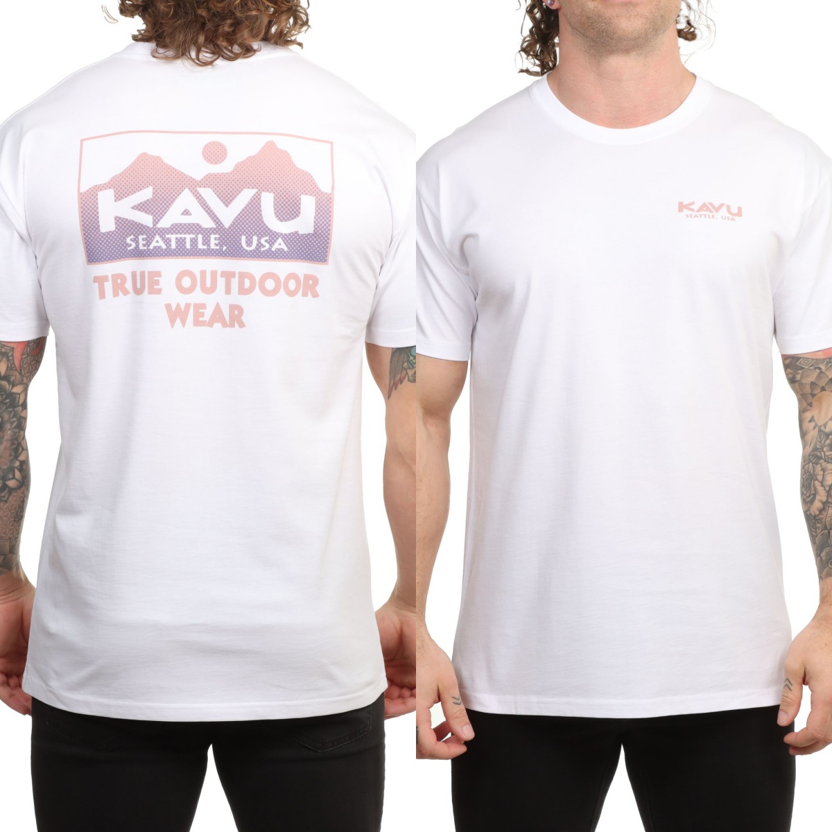 Camiseta Vintage com Logo de M - Streetwear Brand With Mountain Logo avaliação e preço