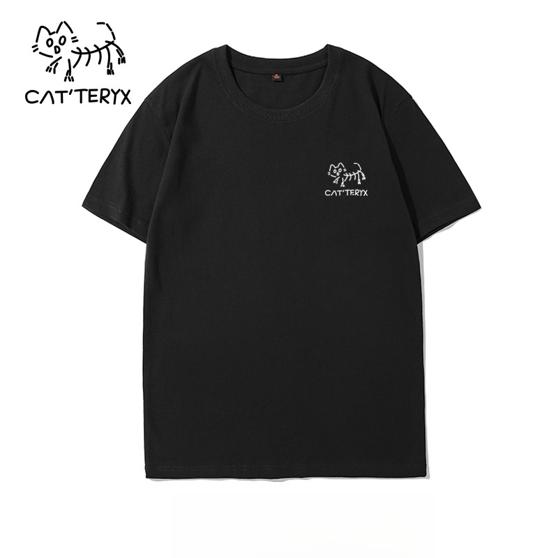 Cat teryx camiseta de manga cu - Streetwear Brand Cat avaliação e preço