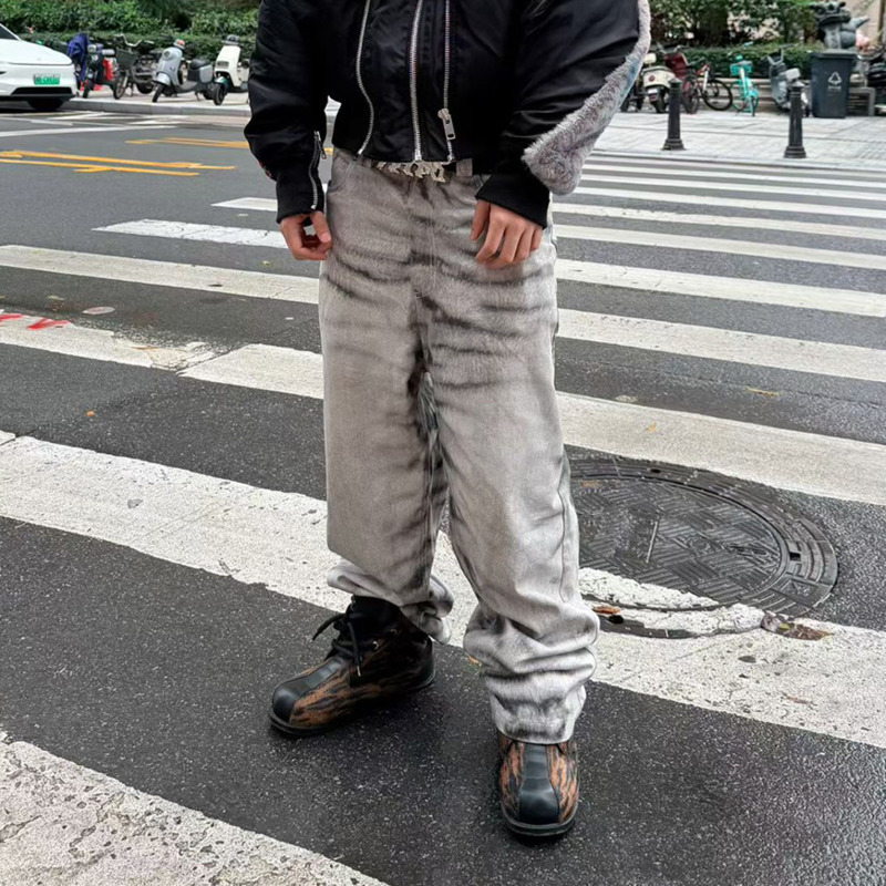 Calças Casuais Masculinas HKSH - Streetwear Brand Designs avaliação e preço