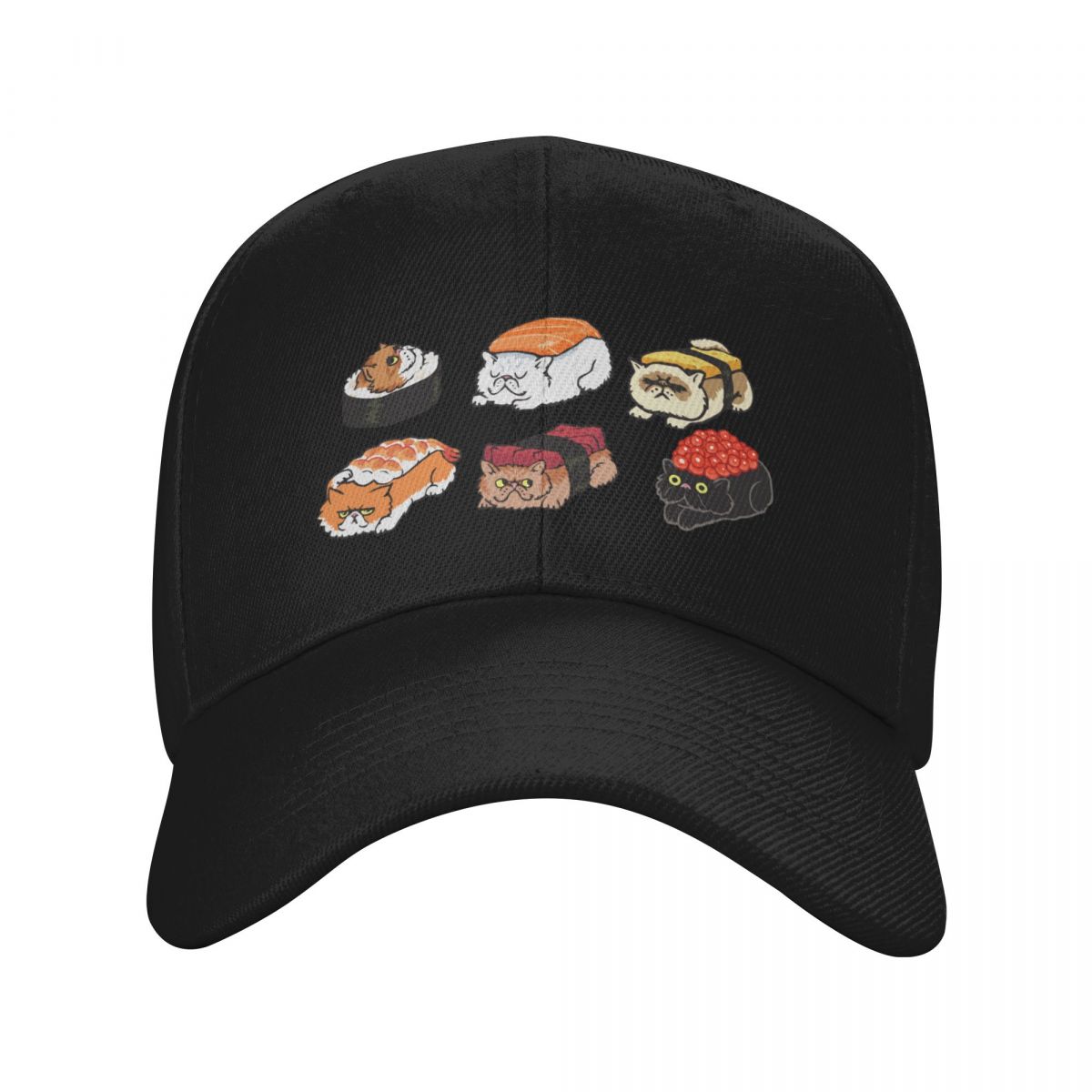 Sushi gato persa boné de beise - Streetwear Brand Cat avaliação e preço