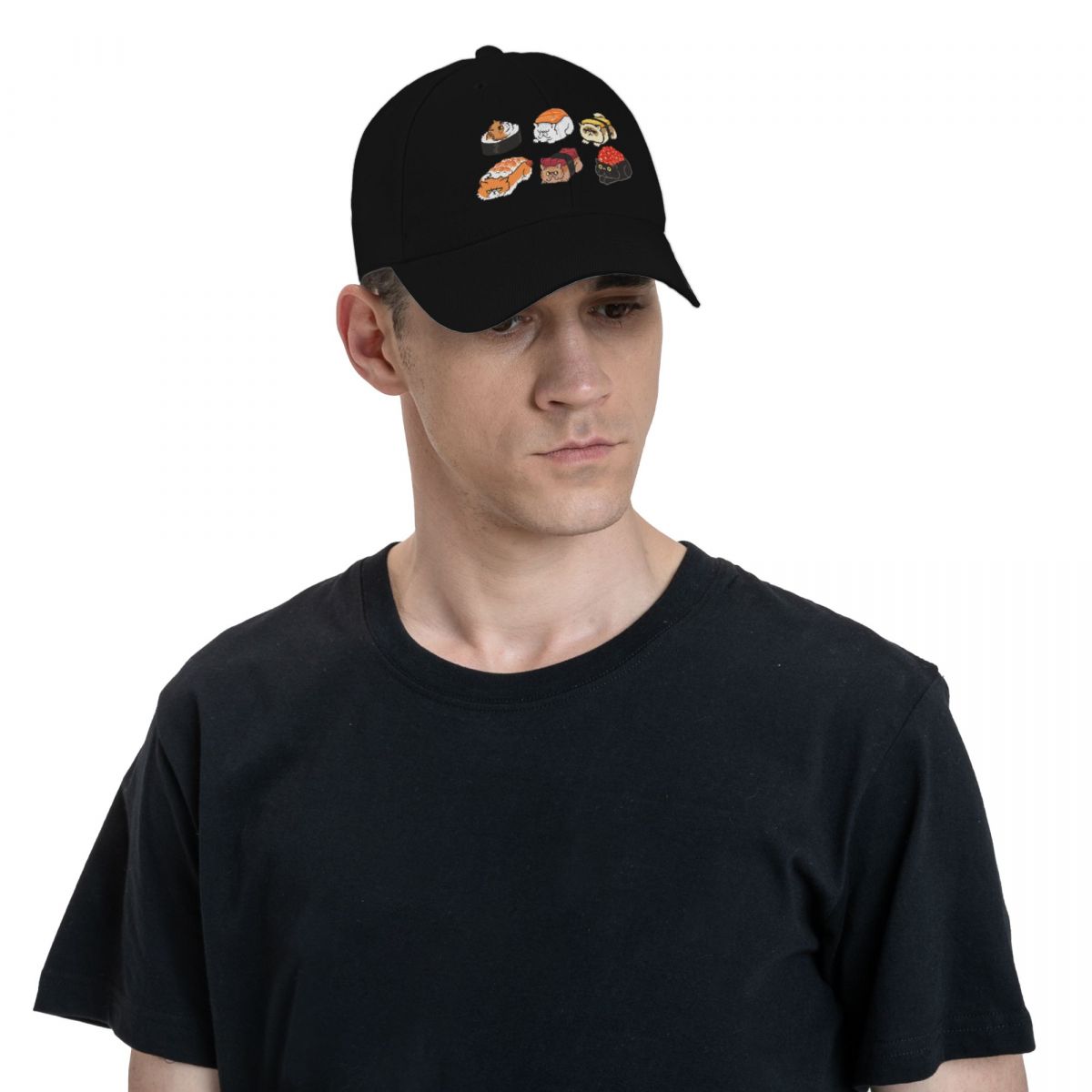 Sushi gato persa boné de beise - Streetwear Brand Cat avaliação e preço