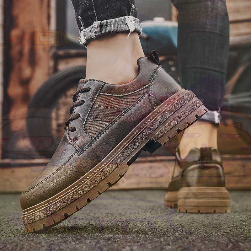 Escuro natural couro moda form - Streetwear High End Brand avaliação e preço