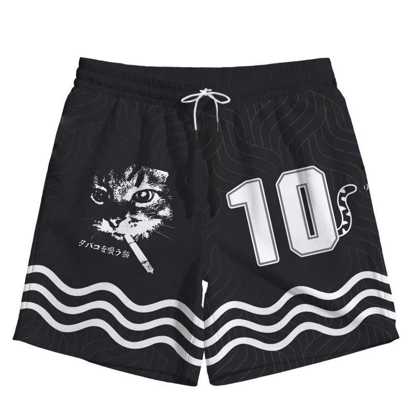 Shorts de Basquete Masculinos  - Streetwear Brand Cat avaliação e preço