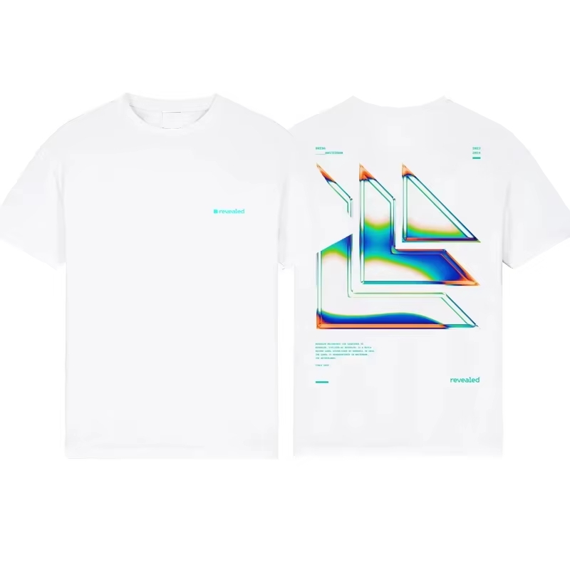 Camiseta Gráfica de Algodão da - Streetwear Brand Label avaliação e preço