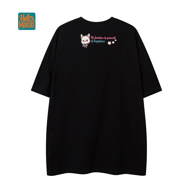 Camiseta Feminina Oversize HEL - Streetwear Brand Cat avaliação e preço