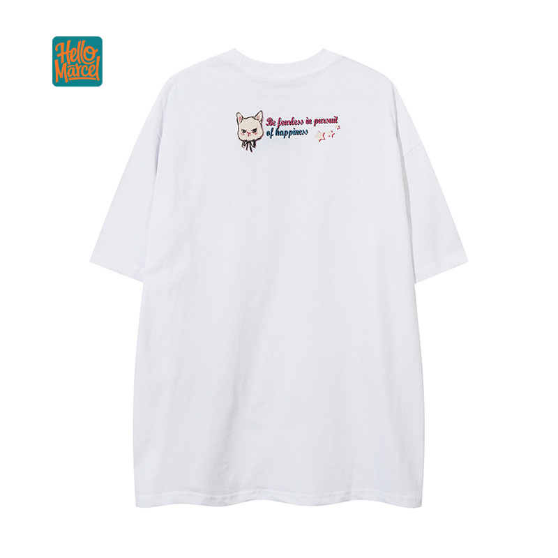 Camiseta Feminina Oversize HEL - Streetwear Brand Cat avaliação e preço