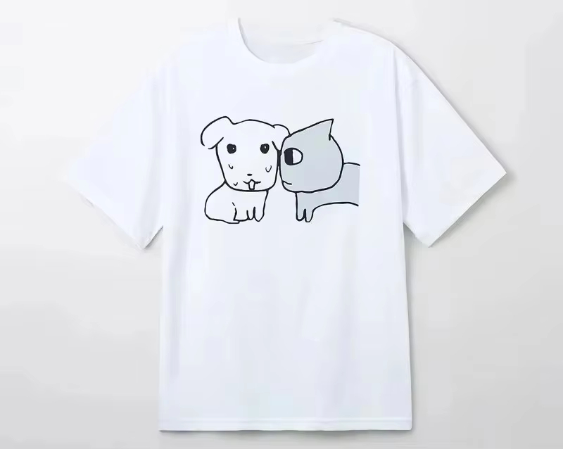 Camiseta de Algodão com Estamp - Streetwear Brand Cat avaliação e preço