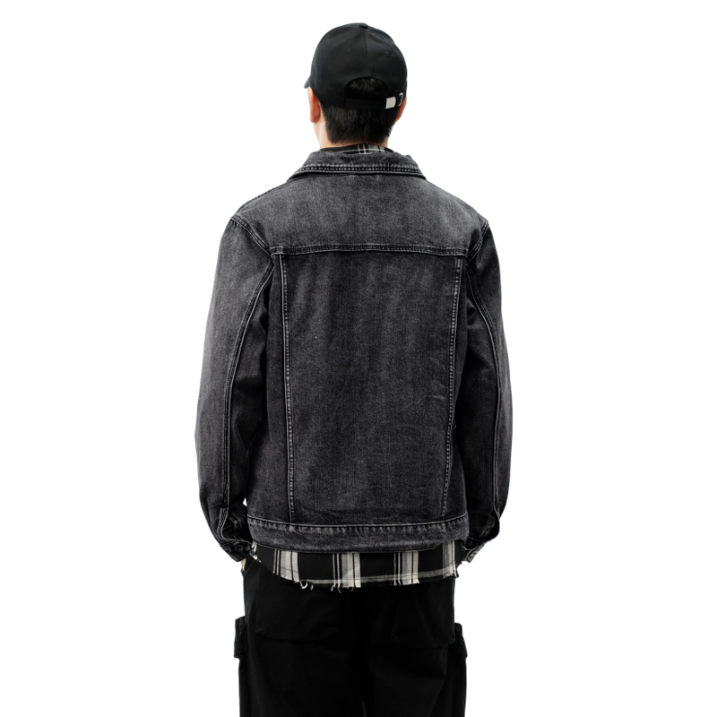 Jaqueta Jeans Masculina Cinza  - Streetwear Brands 2026 avaliação e preço