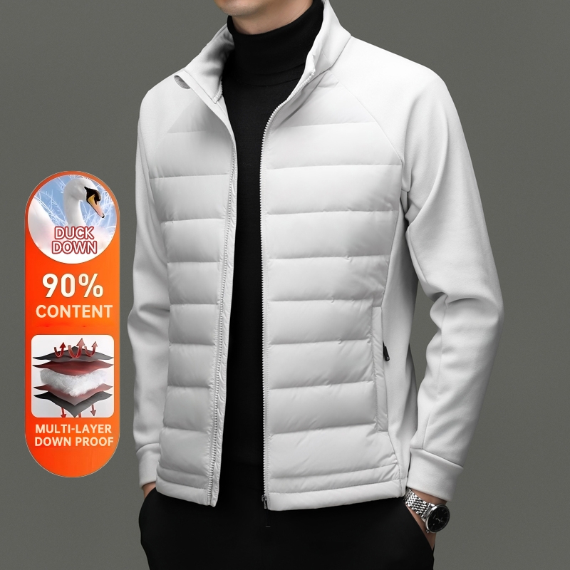 Jaqueta Masculina de Plumas de - Streetwear High End Brand avaliação e preço
