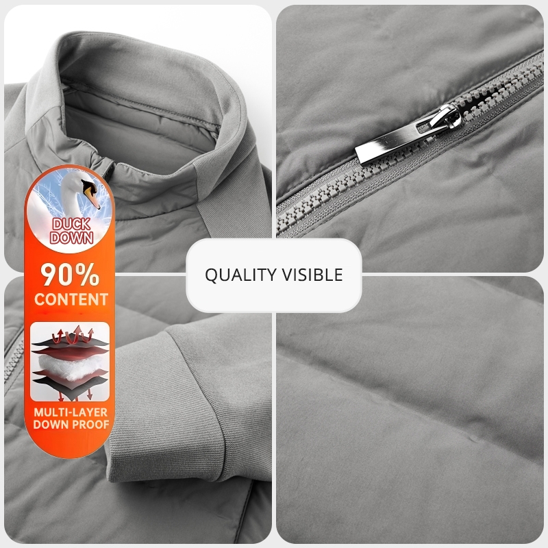 Jaqueta Masculina de Plumas de - Streetwear High End Brand avaliação e preço
